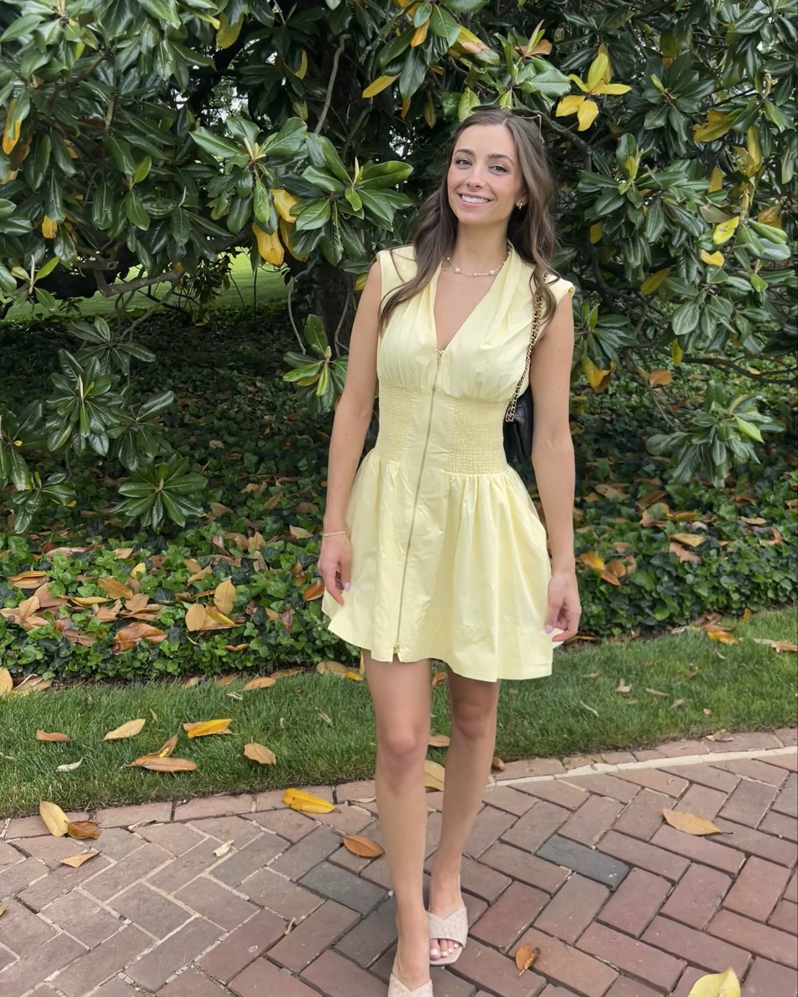 Butter yellow summer dress, Kentucky derby dress 

Wearing size small 

#LTKParties #LTKWedding #LTKSeasonal