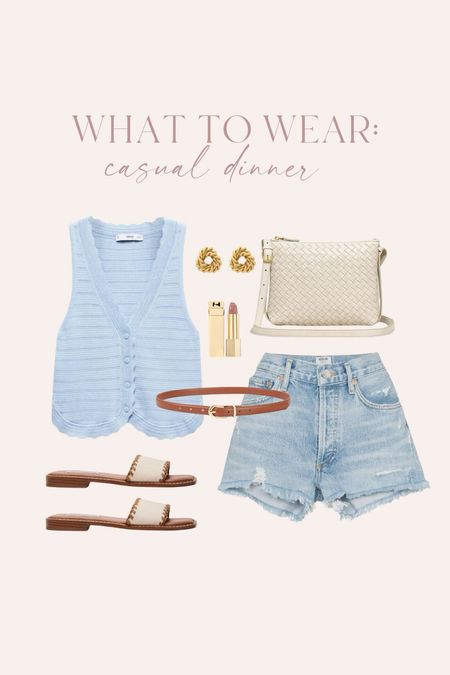 Casual dinner outfit inspo!

#LTKSeasonal #LTKstyletip #LTKfindsunder100