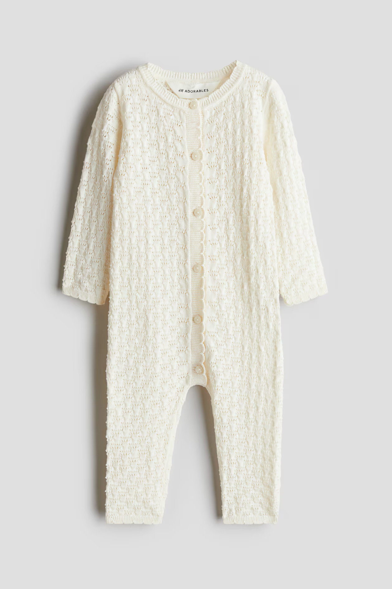 Pointelle Cotton Jumpsuit | H&M (US + CA)