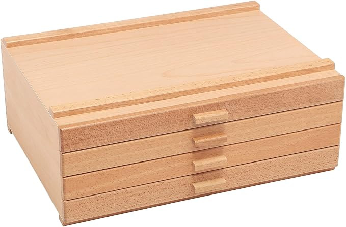 HG Art Concepts Artists Storage Chests - Premium Studio Organizer for Paint Tubes, Brushes, Penci... | Amazon (US)