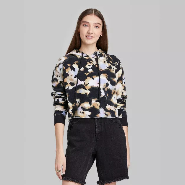 Women's Cropped Hoodie - Wild Fable™ | Target