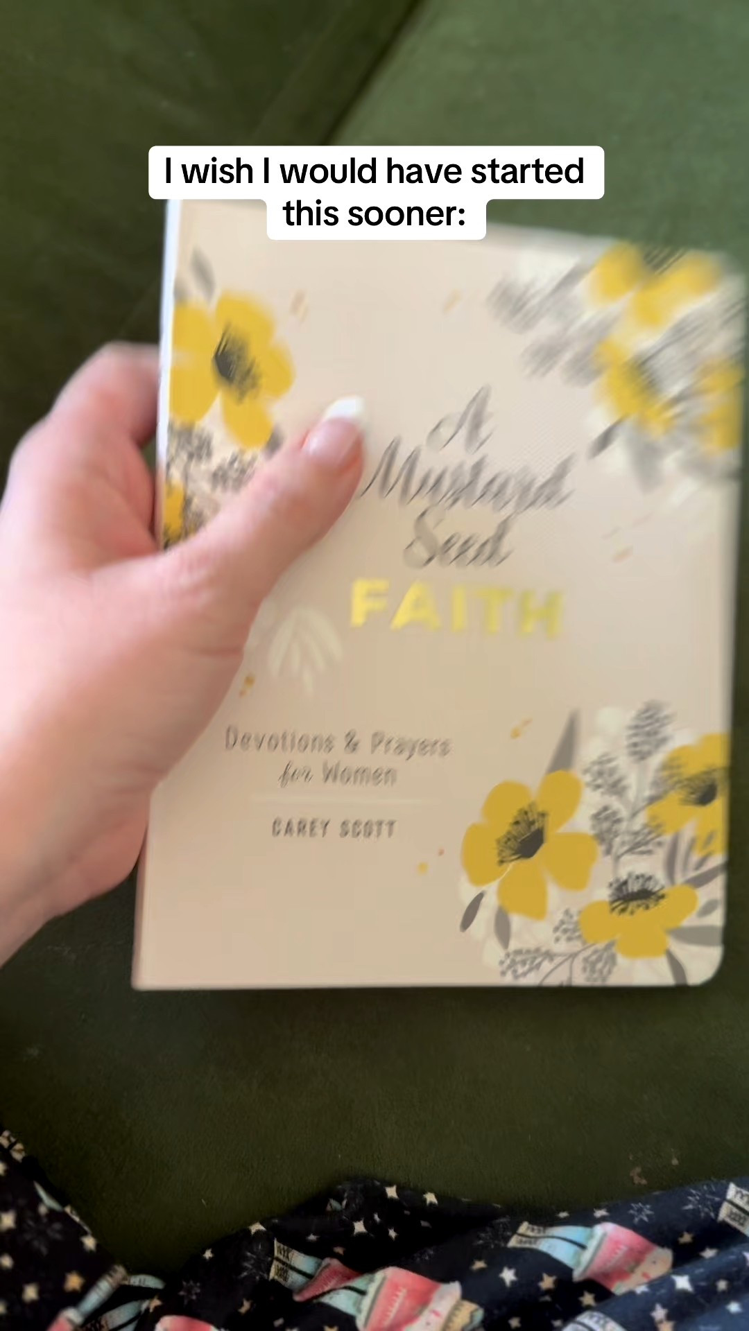 Feeling stretched thin but craving a deeper connection with God? A Mustard Seed Faith: Devotions and Prayers for Women by Carey Scott offers bite-sized inspiration to lift your spirit and strengthen your faith every day.

#MUSTARDSEEDFAITH #DEVOTIONSFORWOMEN #DAILYPRAYER #FAITHJOURNEY #CHRISTIANINSPIRATION

#LTKValentine #LTKgrwm #LTKdayinmylife