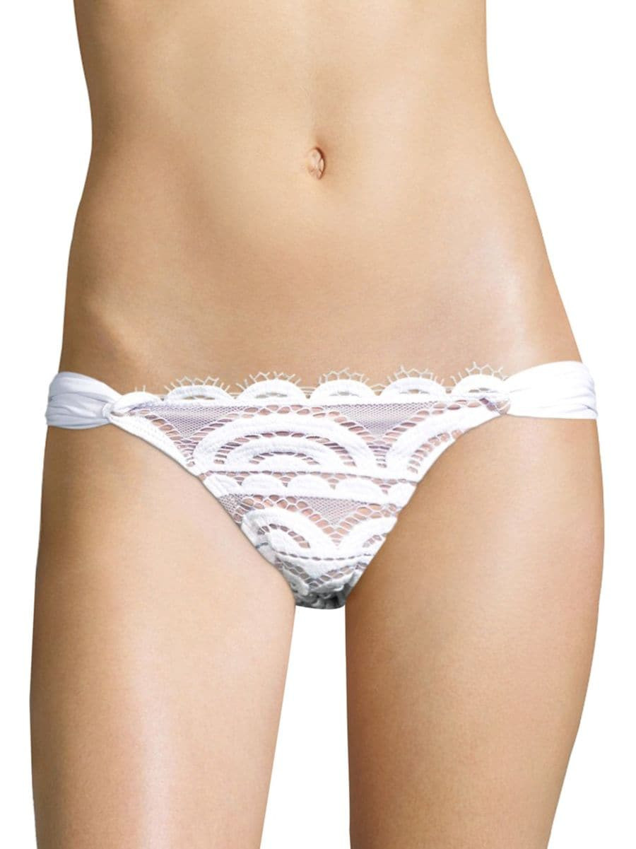 Water Lily Lace Bikini Bottom | Saks Fifth Avenue
