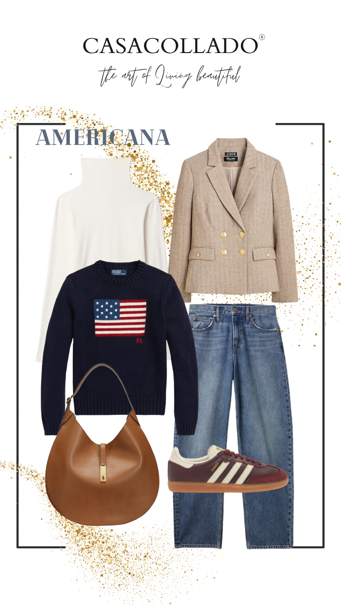 The all Americana look for the holidays….. 

#LTKHoliday #LTKSeasonal #LTKStyleTip