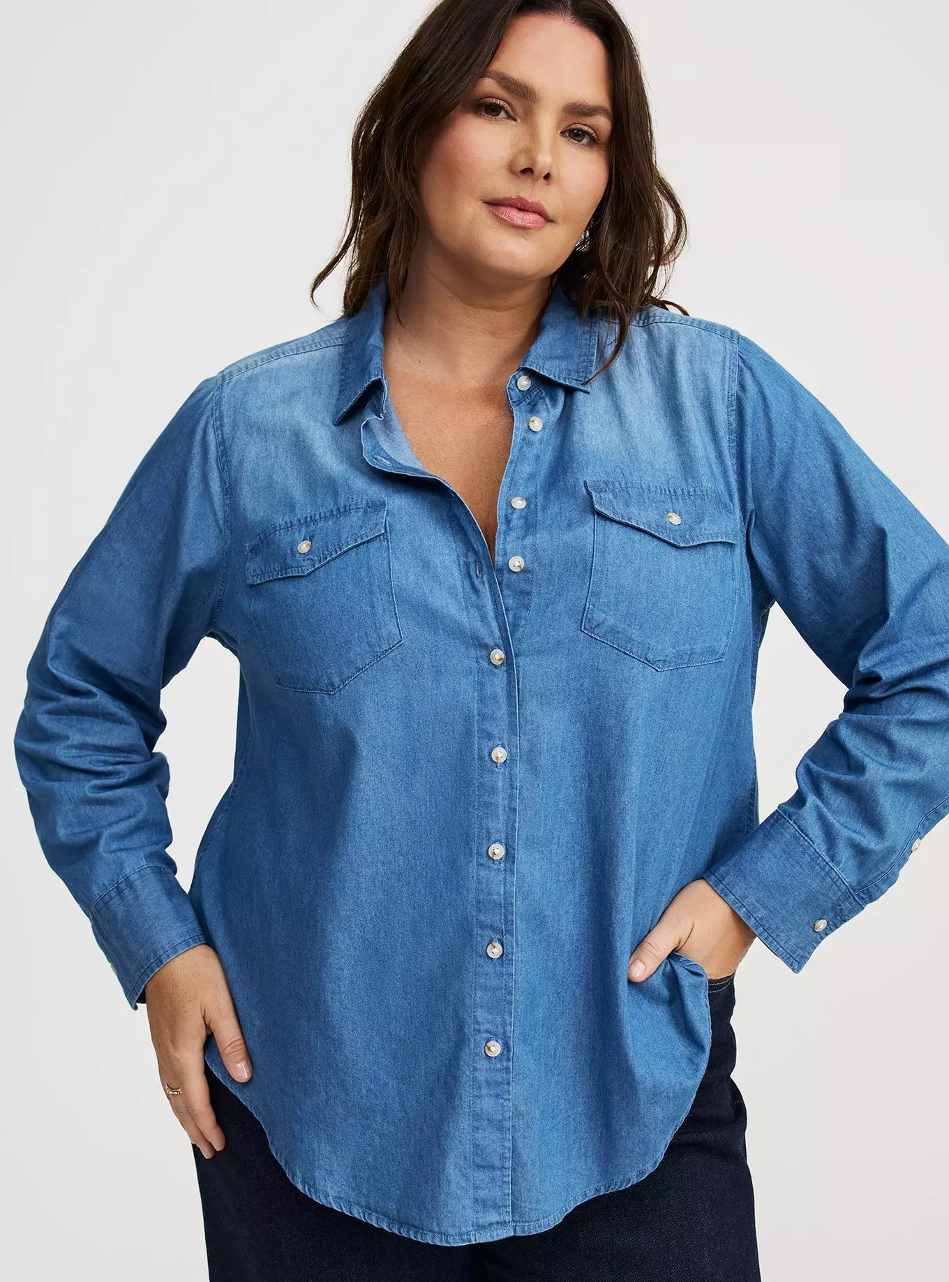 Lizzie Button-Up Shirt | Torrid (US & Canada)
