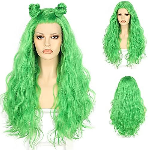 BABEHERS Free Part Lace Front Wigs 13x2.5 Body Wave Wigs for Black Women Long Wavy Synthetic Lace Fr | Amazon (US)