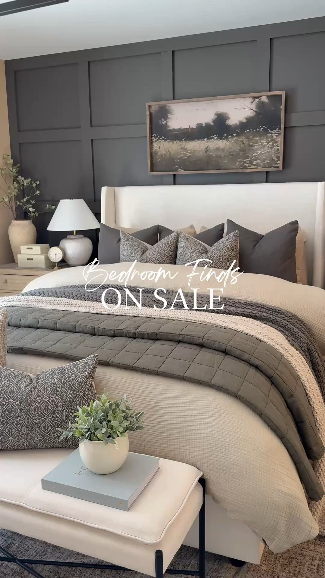 BEDROOM FINDS YOU’LL LOVE

Follow @farmtotablecreations on Instagram for more home finds and styling inspiration.

If your bedroom feels unfinished, these are the pieces that can completely transform the space. From beautiful nightstands and designer-inspired lamps to cozy bedding, benches, rugs, mirrors, and decor, these bedroom finds make it easy to create a warm, inviting retreat you’ll love coming home to.

Whether you’re refreshing an entire room or simply updating a few key pieces, these are the timeless finds that instantly elevate a bedroom and make it feel more polished, layered, and complete.

Wall color is Urbane Bronze by SW. Wall art is 20x40 Briarsmoke stain. Code FARMTOTABLE for 15% off. 

#bedroom #bedroomdecor #bedroomideas #nightstand #tablelamp #bedding #bedframe #bench #rug #mirror #homedecor

#LTKHome #LTKSaleAlert