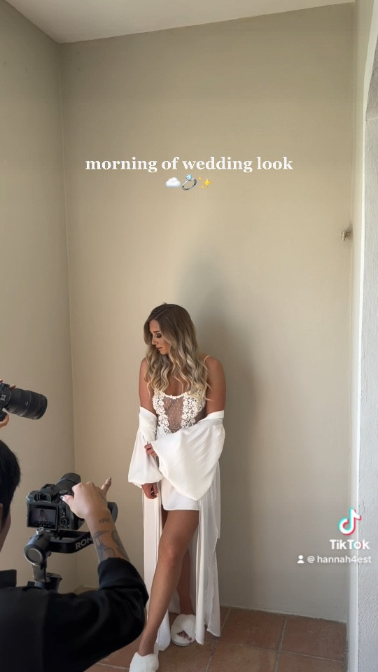 My morning of wedding look ☁️💍🤍

#LTKbeauty #LTKwedding #LTKfit
