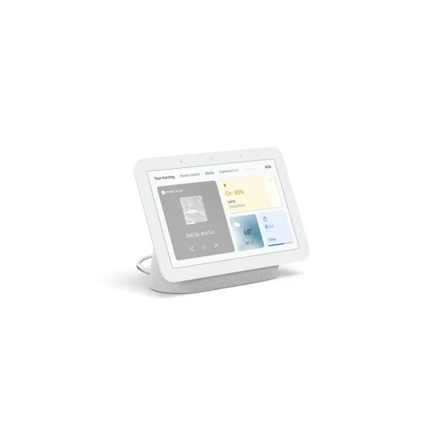 Google Nest Hub 2nd Gen - Smart Home Display with Google Assistant - Chalk | Walmart (US)