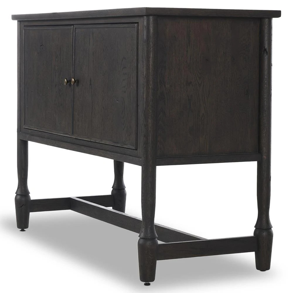Bari Smoked Black Sideboard - 46" | Kathy Kuo Home