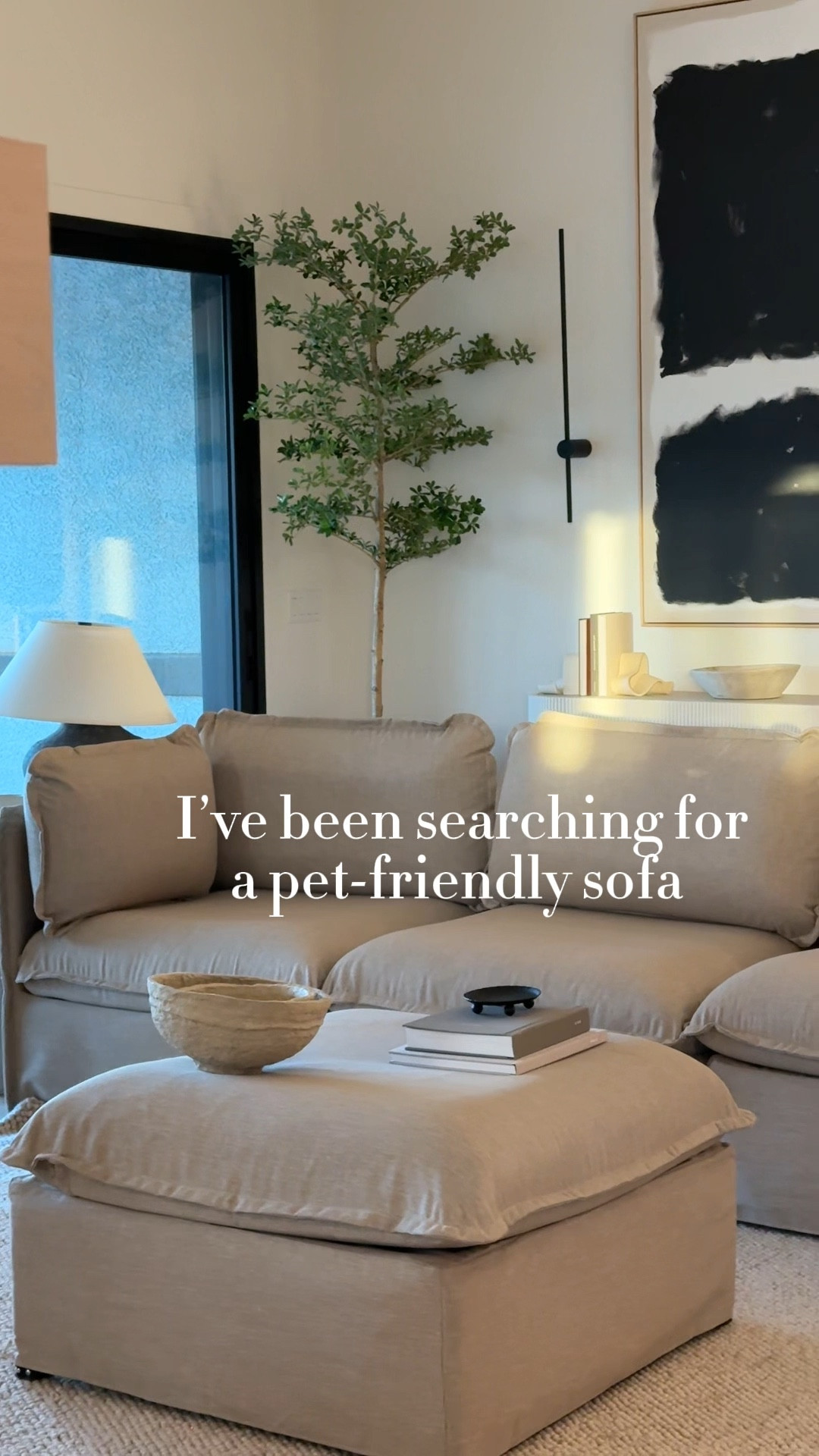 Linked everything except the sofa 😂🤍 find that on my page! 