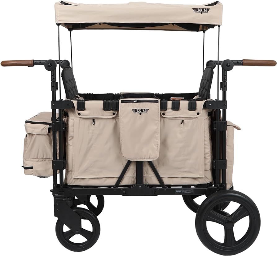Keenz XC Luxury Comfort Stroller Wagon 4 Passenger - Spacious & Heavy-Duty Folding Utility Wagon ... | Amazon (US)
