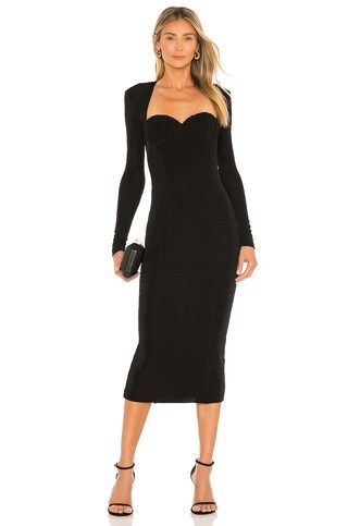 MISHA Tara Dress in Black from Revolve.com | Revolve Clothing (Global)