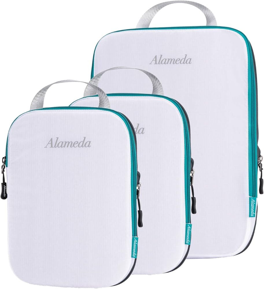 Packing Cube Set 3pcs for Travel,Compression Bags Organizer for Luggage/Backpack | Amazon (US)