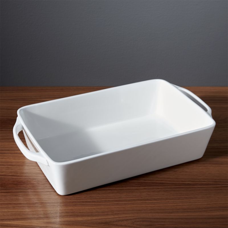 Aspen Large Baking Dish + Reviews | Crate & Barrel | Crate & Barrel