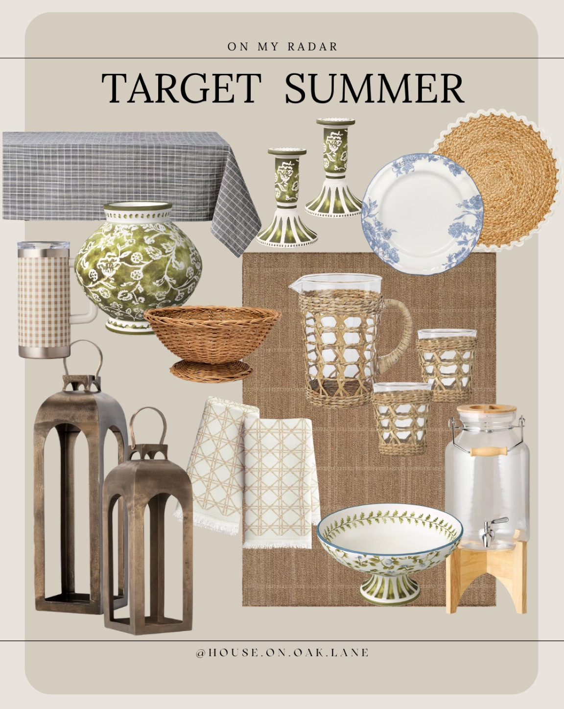 Obsessed with all the new summer items at Target! 

@target #ad #sponsored


#LTKHome #LTKSeasonal #LTKmomlife
