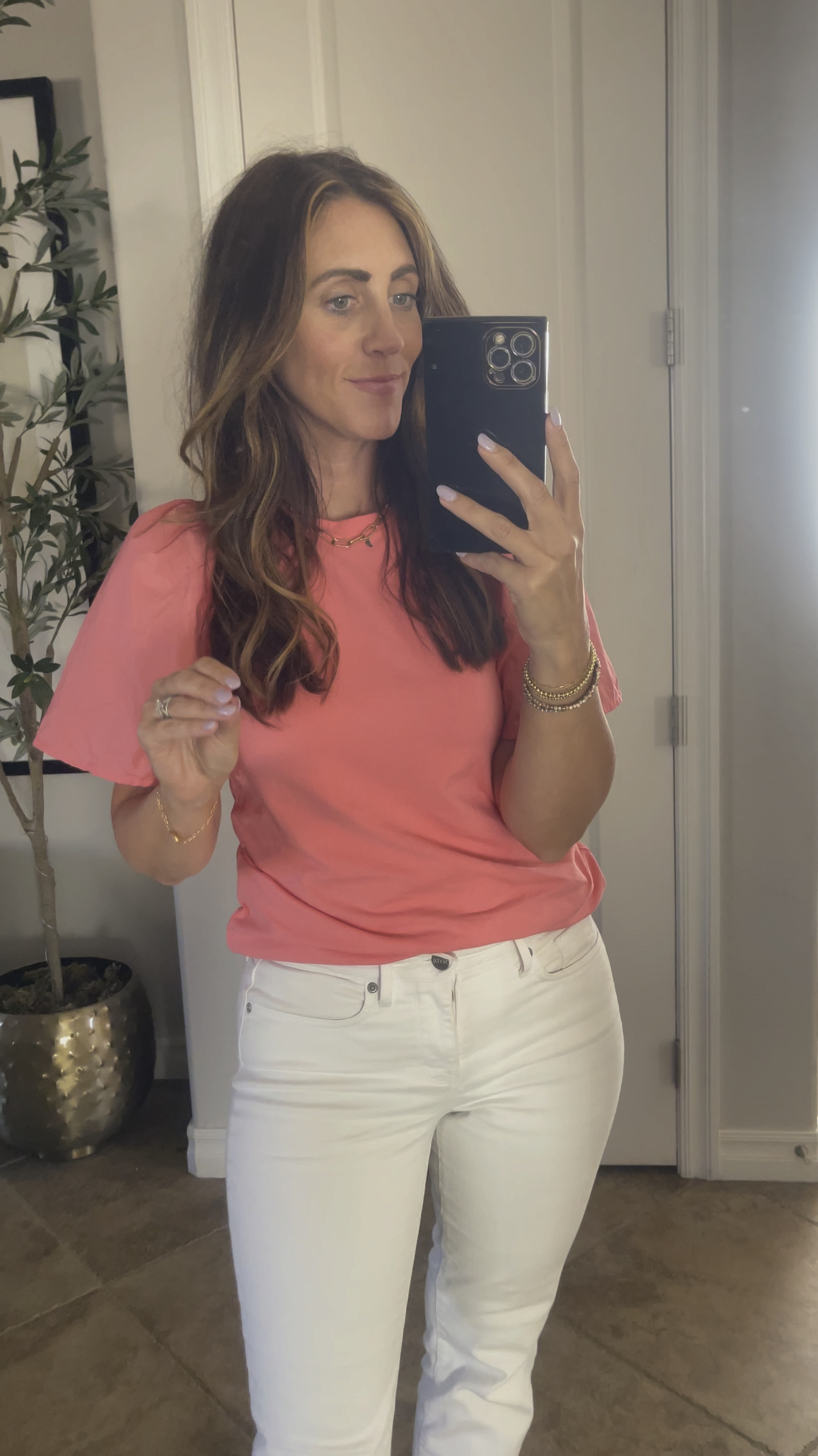 Puff sleeve mixed media top - tee shirt body & linen sleeve // wearing size xs 

Comes in several colors - $15 

Target style, Target haul, spring top, spring outfit, summer outfit, elevated basic 

#LTKfindsunder50 #LTKsalealert #LTKstyletip