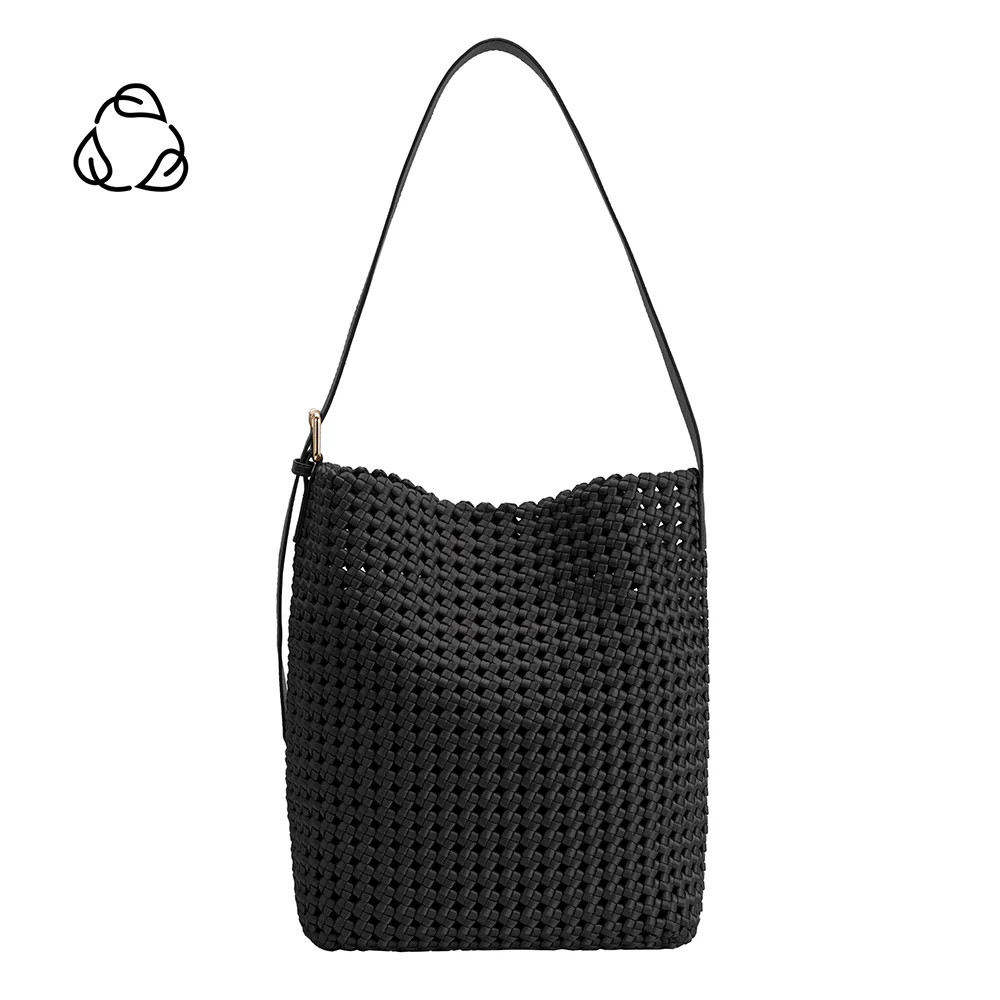 Black Celine Large Nylon Tote Bag | Melie Bianco | Melie Bianco