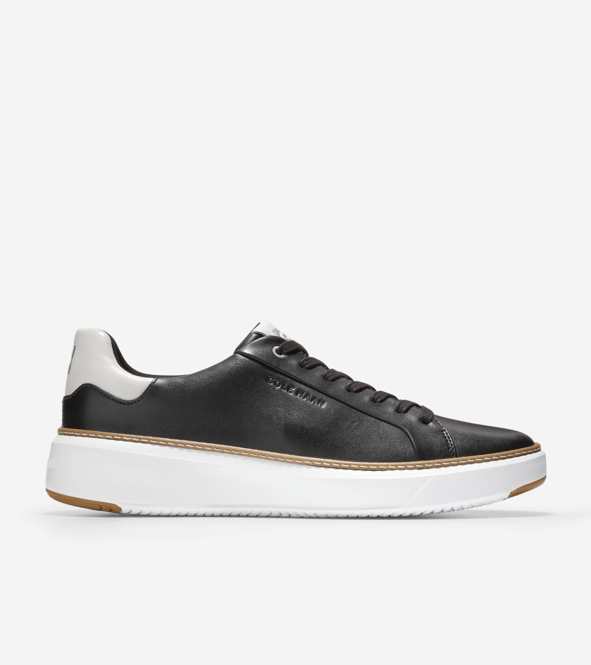 Men's GrandPrø Topspin Sneakers in Black | Cole Haan | Cole Haan (US)