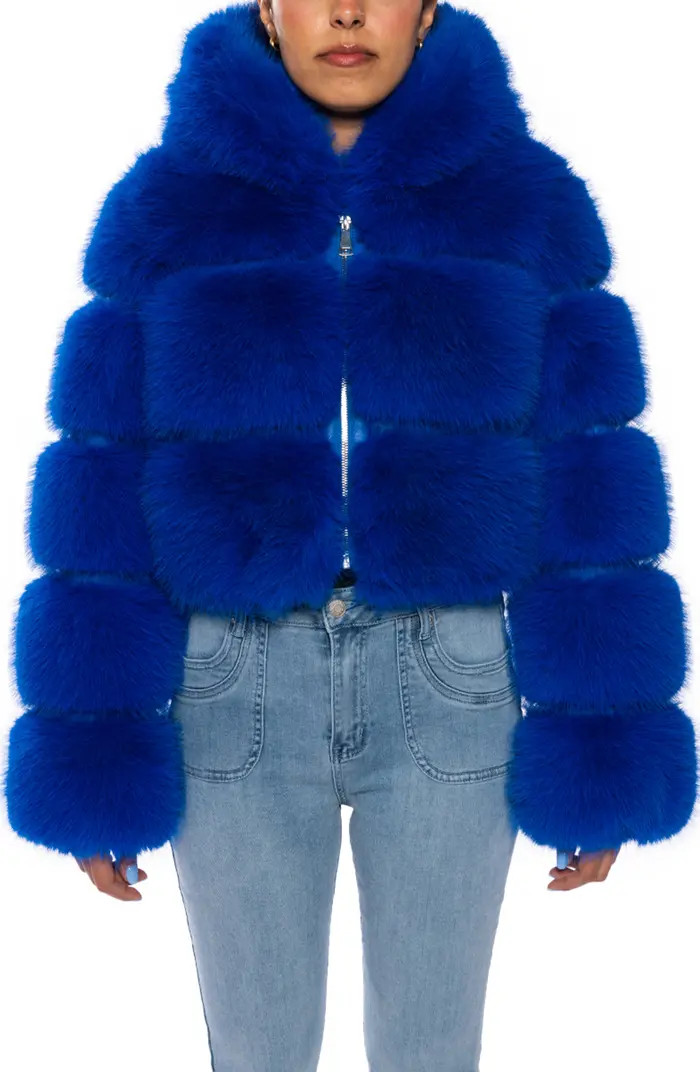 AZALEA WANG Faux Fur Puffer Jacket | Nordstrom | Nordstrom