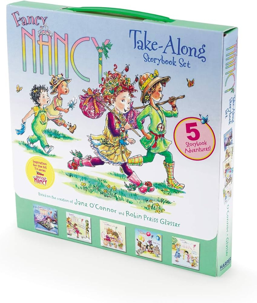 Fancy Nancy Take-Along Storybook Set: 5 Storybook Adventures | Amazon (US)