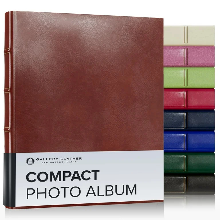 Gallery Leather  Gallery Photo Album - Acadia Tan - 11.75"x10.5" | Walmart (US)