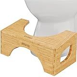 Squatty Potty The Original Toilet Stool - Bamboo Flip, 7" & 9" Height, Brown | Amazon (US)