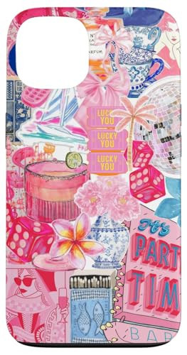 Cute Pink Coquette Collage Scrapbook Preppy Mood Board Case for iPhone 13 | Amazon (US)