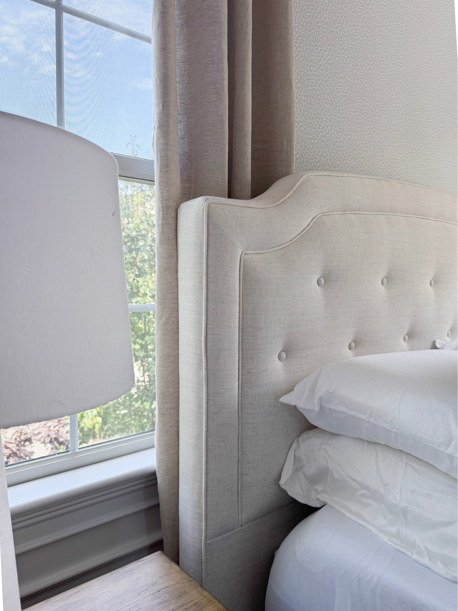 This upholstered bed is such a timeless bedroom piece. I love the soft linen look, subtle tufting, and curved headboard detail. It adds just enough shape and texture while still keeping the room calm and classic.

upholstered bed, upholstered headboard, linen bed, neutral bedroom, bedroom furniture, classic bedroom design, guest bedroom decor, timeless furniture, bedroom inspiration, soft neutral decor, elevated bedroom style, girlonthehudson

#LTKHome #LTKSeasonal #LTKdayinmylife