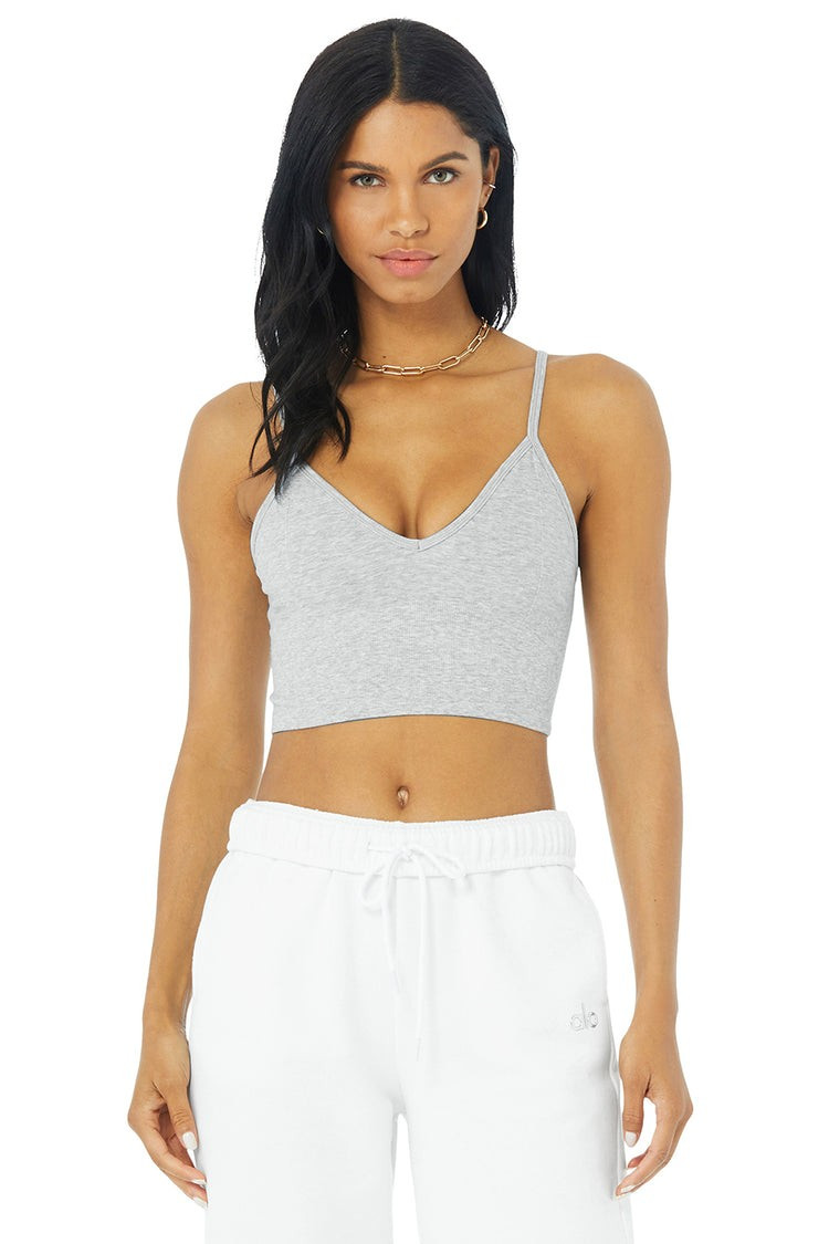 Delight Bralette - Athletic Heather Grey | Alo Yoga (US)