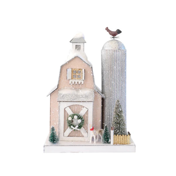 Winter Barn | Monika Hibbs Home