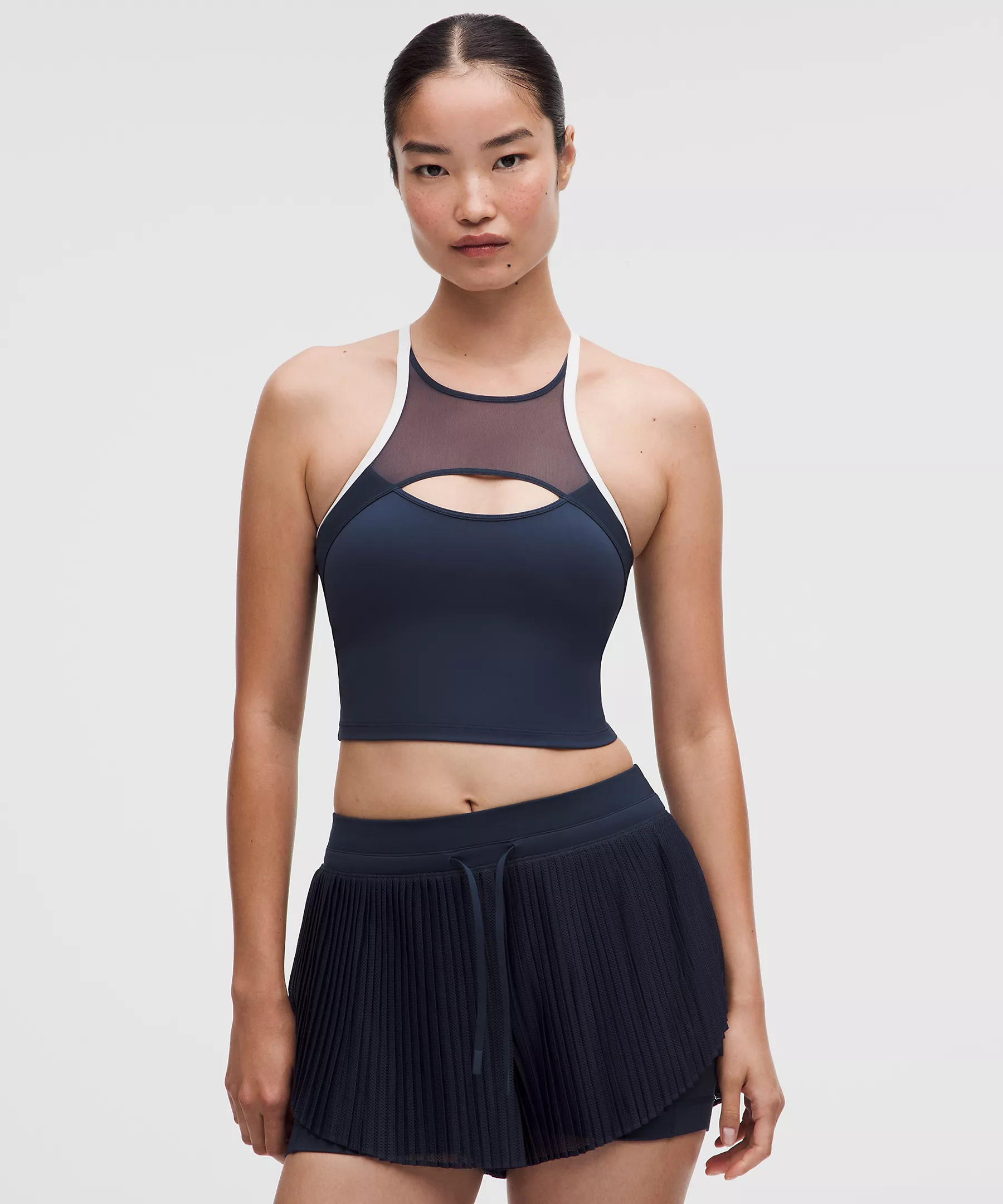 Ace Advantage Mesh-Panel Tennis Tank Top | Lululemon (US)