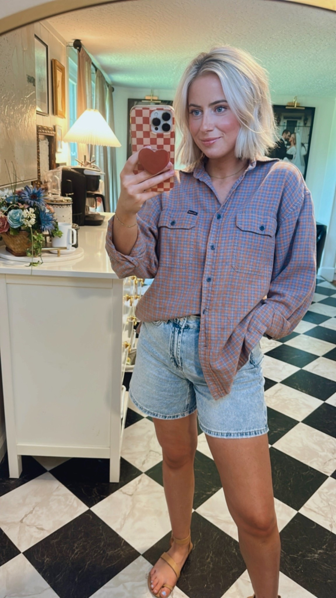 casual ootd 🍒 

shirt is a vintage find! 

#LTKSeasonal #LTKShoeCrush #LTKFindsUnder50