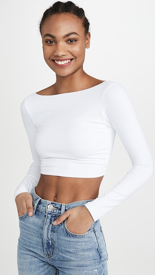 Susana Monaco Scoop Back Crop Top | SHOPBOP | Shopbop