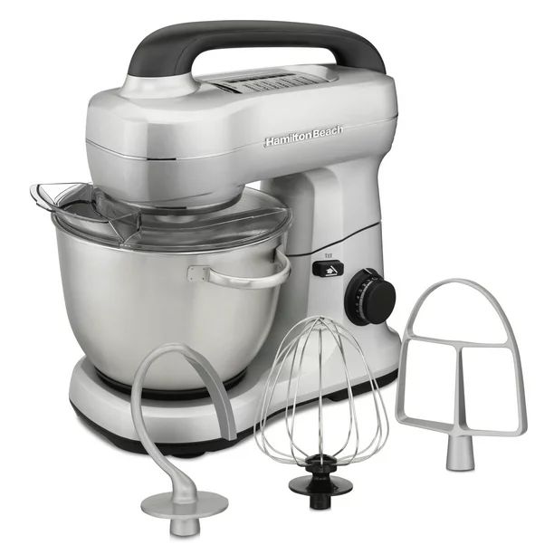 Hamilton Beach 7 Speed Silver Stand Mixer - Walmart.com | Walmart (US)