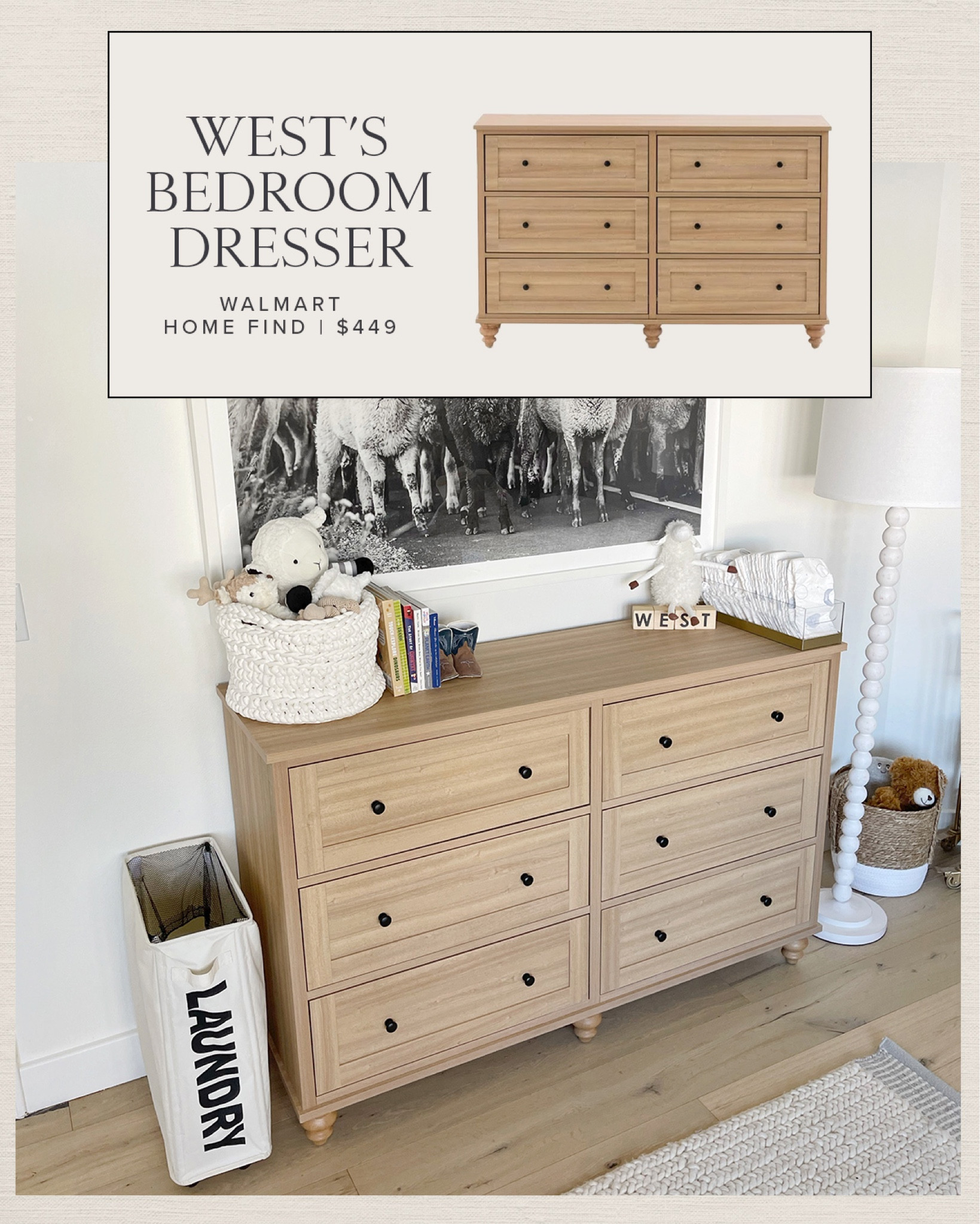 HOME \ wests bedroom dresser from Walmart! Under $500!

Decor
Nursery 

#LTKkids #LTKhome