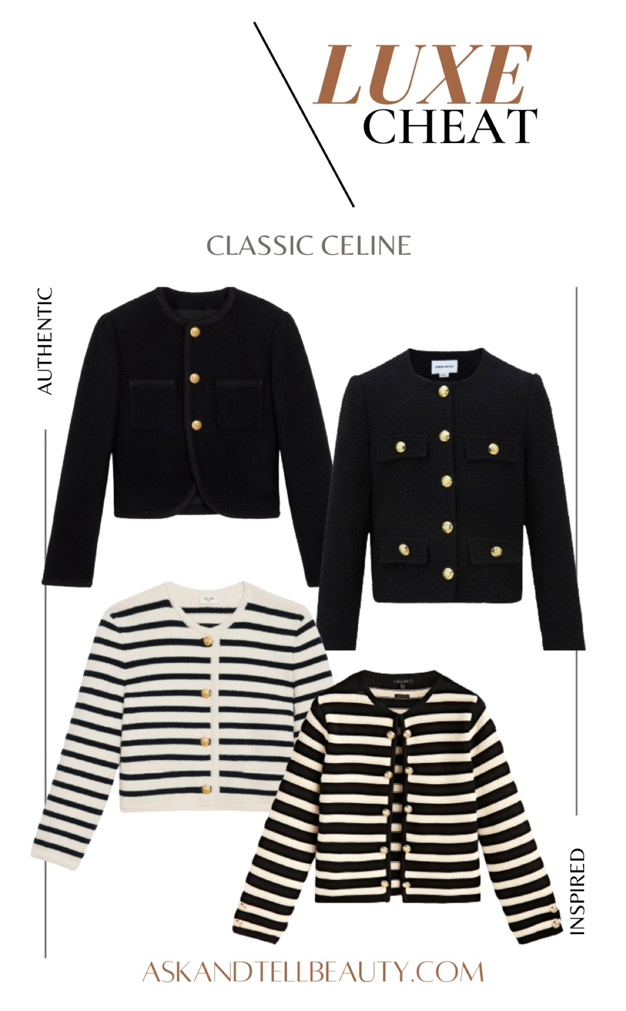 LUXE CHEAT // Classic Celine 

#LTKFind #LTKstyletip #LTKworkwear