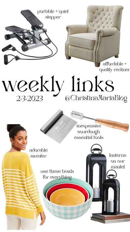 Weekly links that you’ve asked for in IG stories! 💚 

#LTKunder100 #LTKhome #LTKsalealert