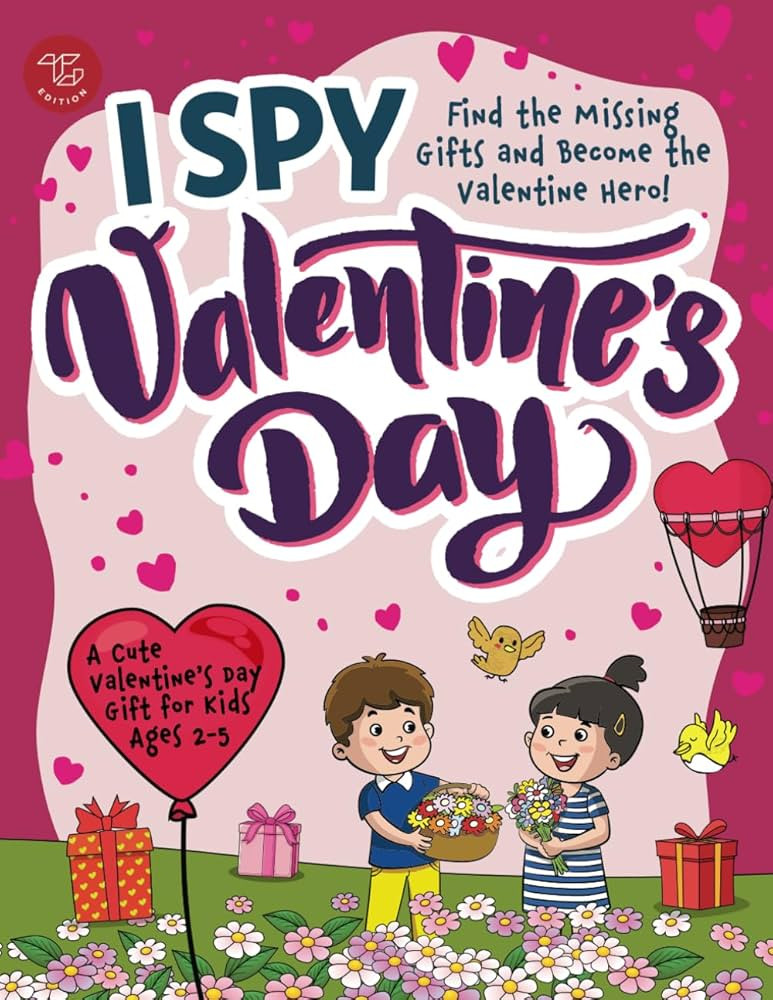 I Spy Valentine's Day: Find the Missing Gifts and Become the Valentine Hero! A Cute Valentine's D... | Amazon (US)