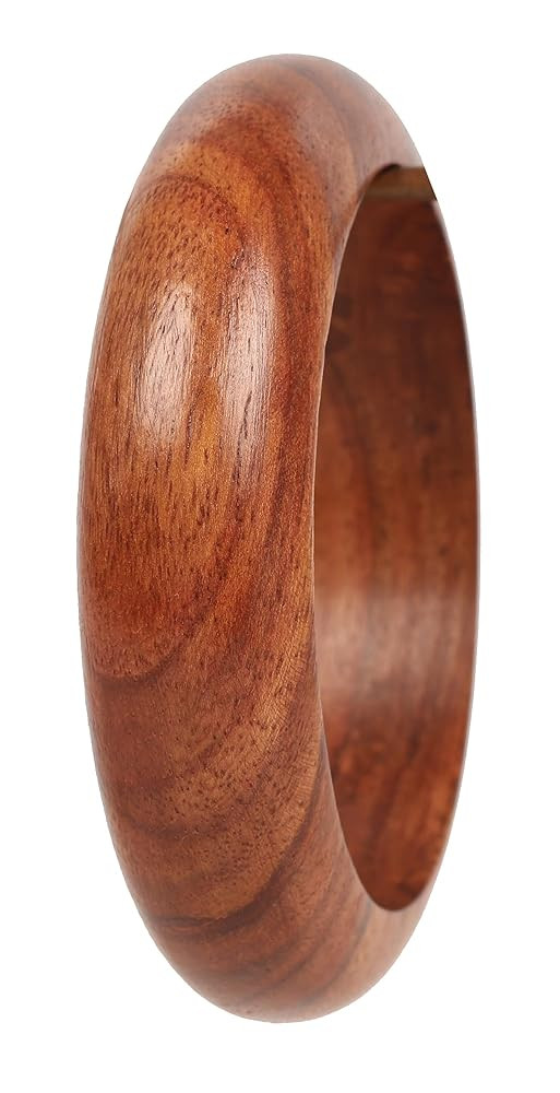 Touchstone Indian Masterly Handcrafted Hand Peeled Embedded Work Natural Crafted Wood And Brass F... | Amazon (US)