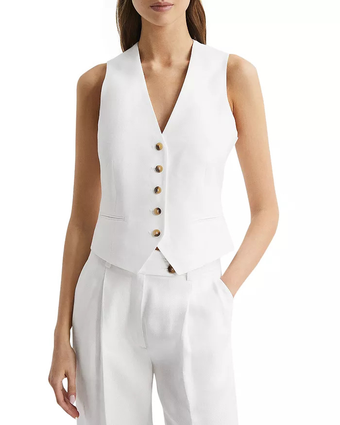 Hollie Button Front Vest | Bloomingdale's (US)