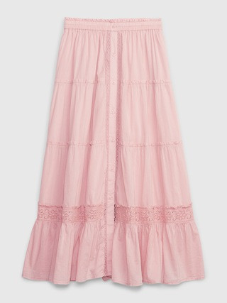 Gap × LoveShackFancy Tiered Maxi Skirt | Gap (US)