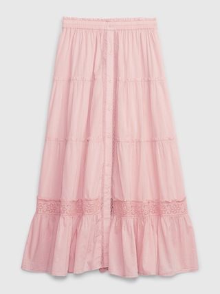 Gap × LoveShackFancy Tiered Maxi Skirt | Gap (US)
