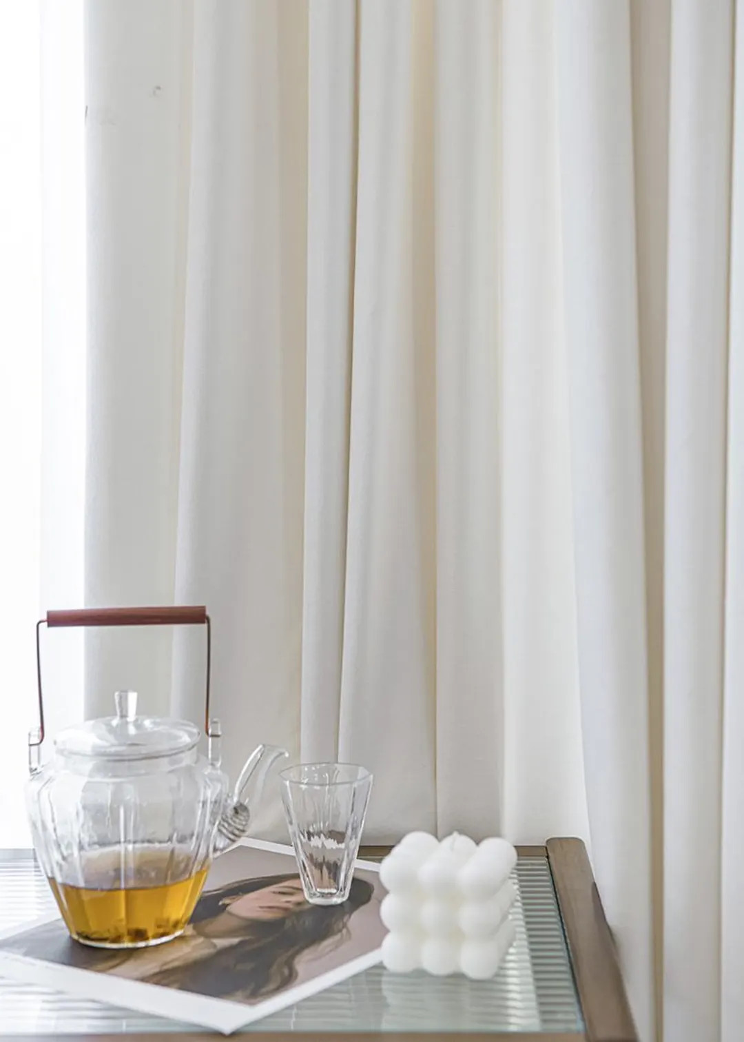 A Pair of Ivory/off-white Velvet Curtains - Custom Window Drapes for Bedroom & Living Room - Luxu... | Etsy (US)