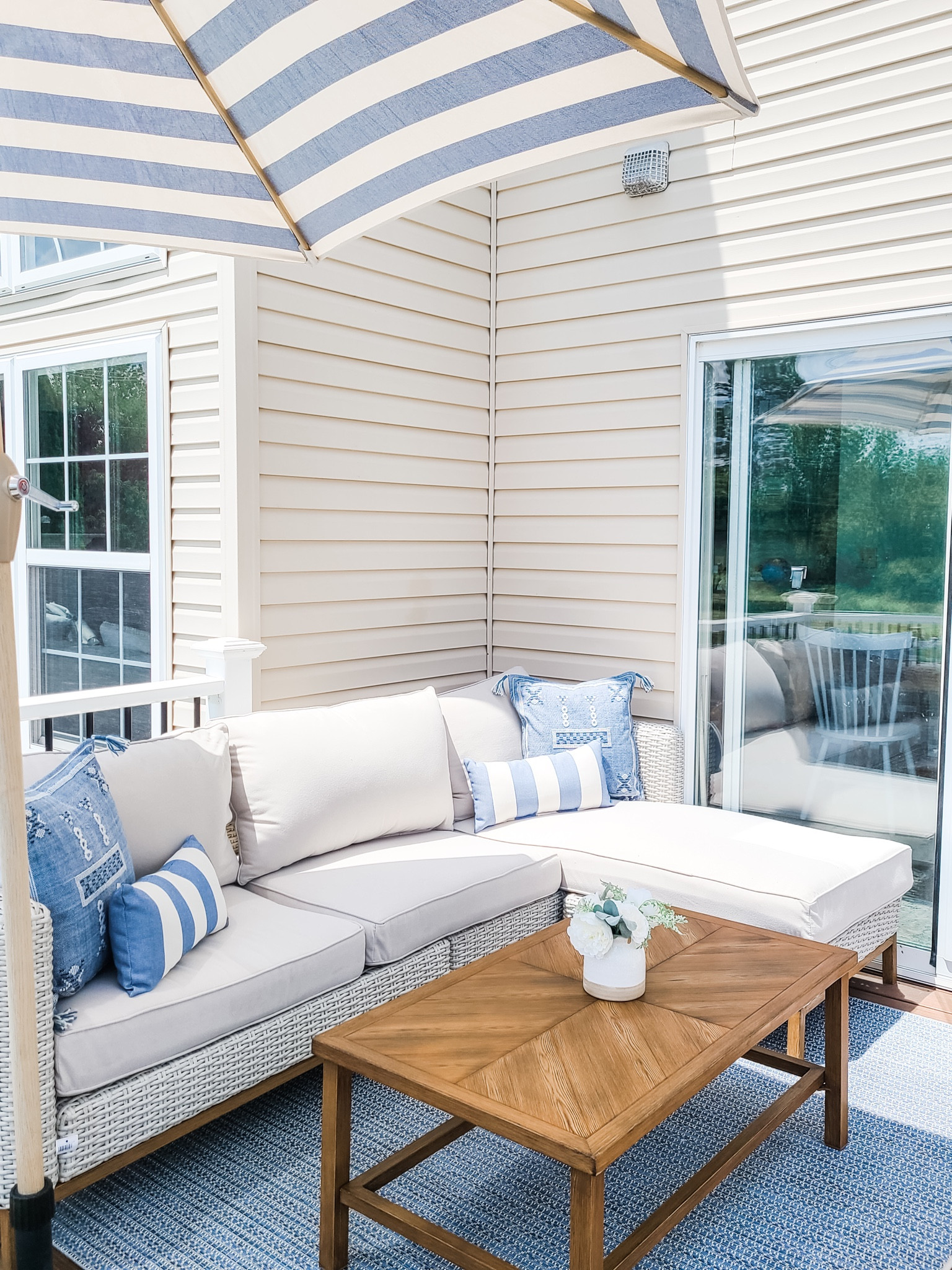 Outdoor sectional

patio furniture, patio decor, outdoor  sofa, outdoor couch, cabana stripe umbrella, outdoor pillows, outdoor rug

#LTKhome #LTKstyletip #LTKFind
