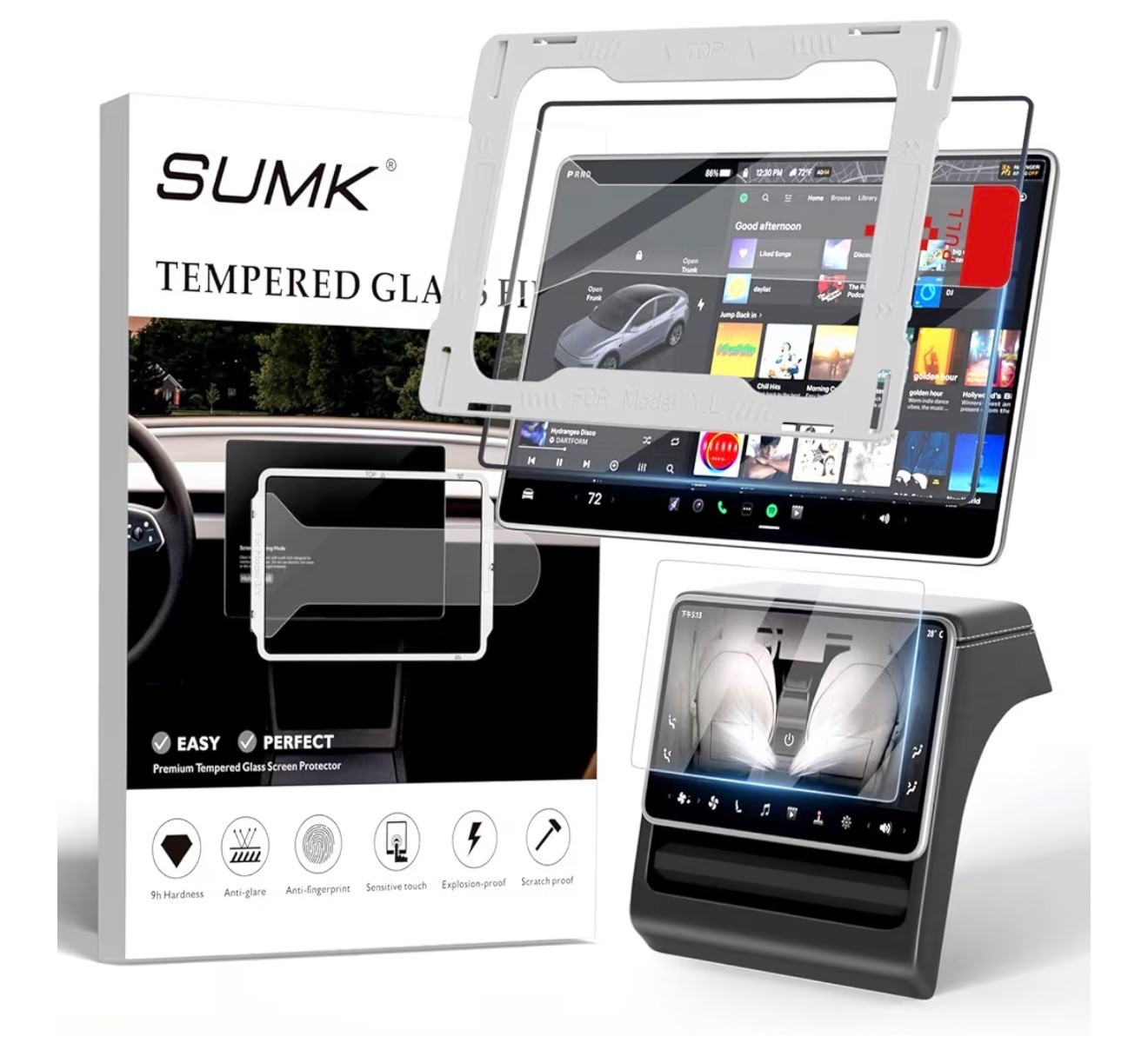 16" Screen Protector for Tesla Model Y Juniper 2026