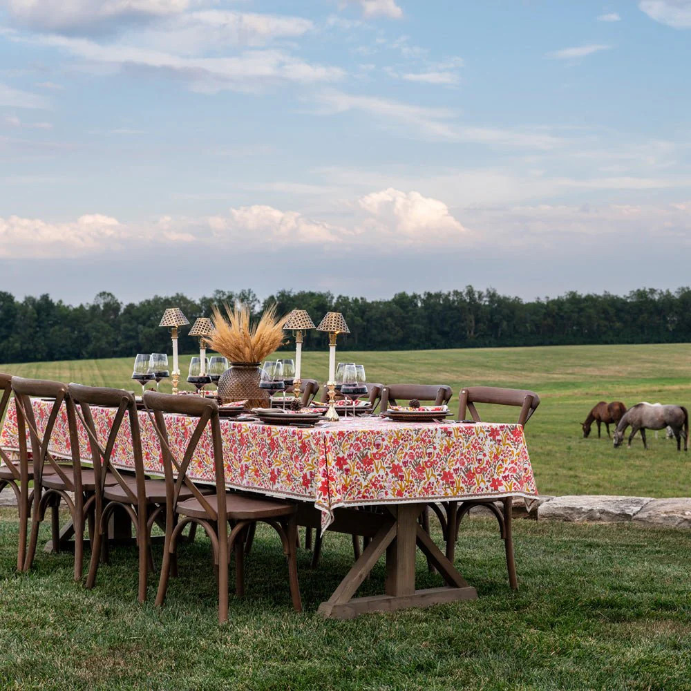 Garden Sunset Tablecloth | Pomegranate
