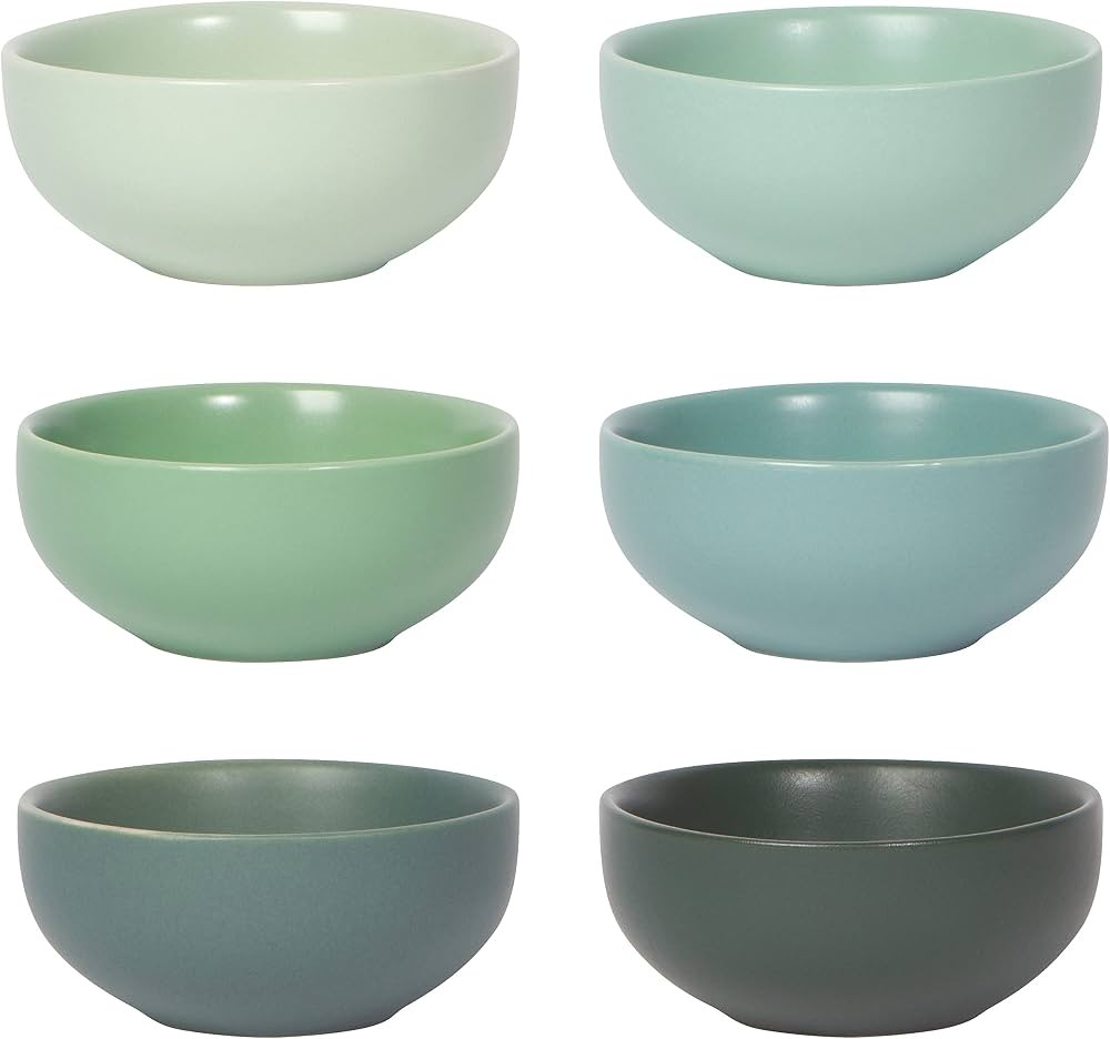 Now Designs Leaf Ceramic Pinch Bowl Set, Mini Bowls for Dipping and Seasoning-Soy Sauce Dish, Set... | Amazon (CA)