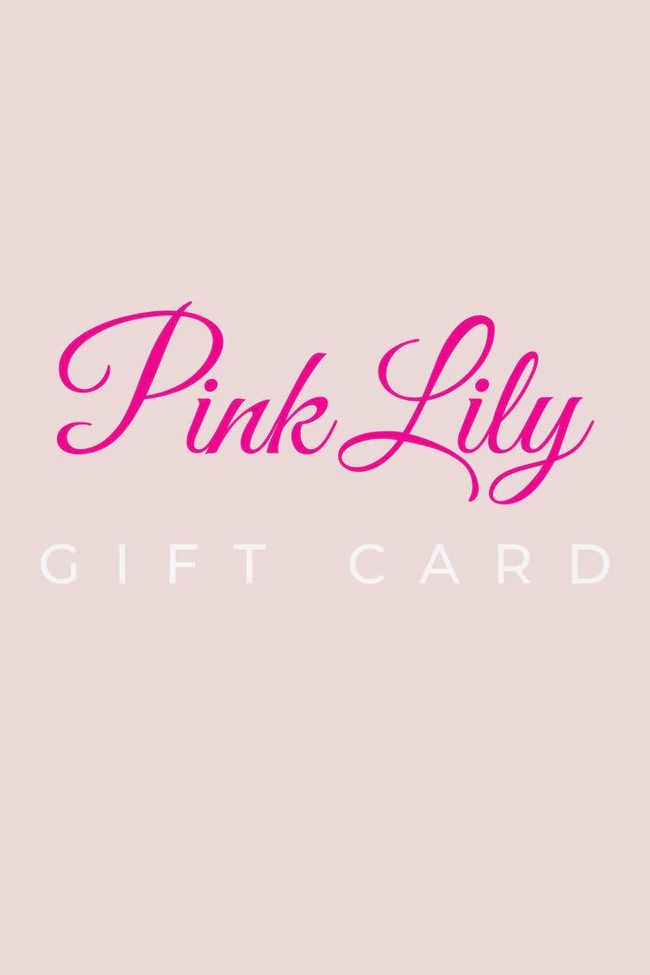 Pink Lily Gift Cards! | Pink Lily