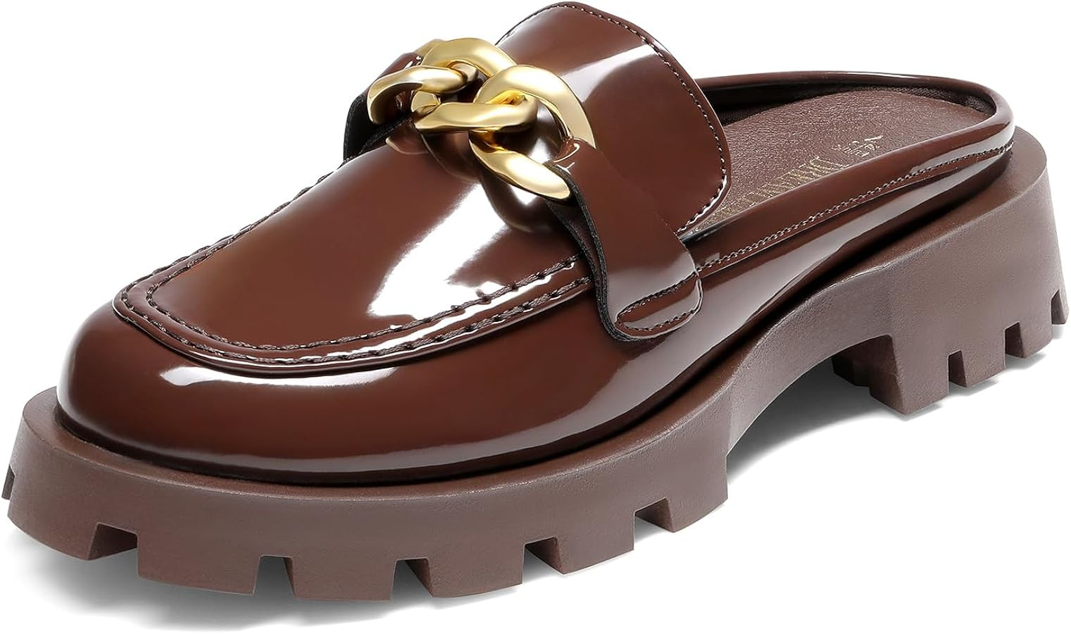 DREAM PAIRS Mules for Women Slip On Shoes Platform Thick Comfortable Women’s Chunky Flat Slides... | Amazon (US)